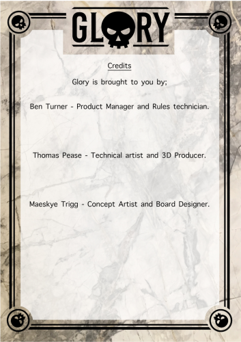 Glory Rule Page 8-Credits