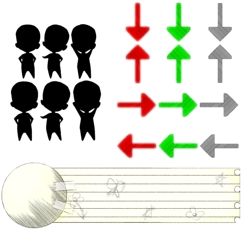 Typical School Days Combat bar Assets