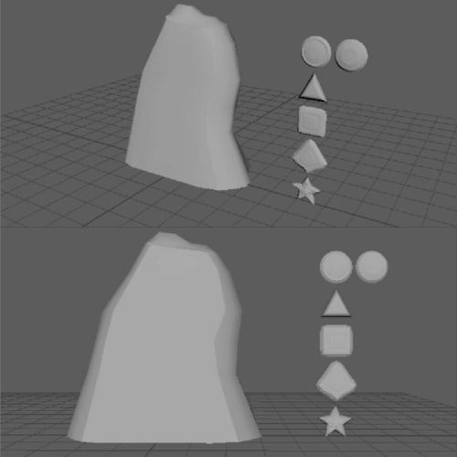 Odyssey basic 3D models Island Heart Gems